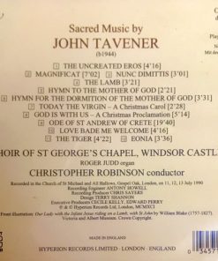 John Tavener / Choir Of St George's Chapel, Windsor Castle*, Christopher Robinson-1