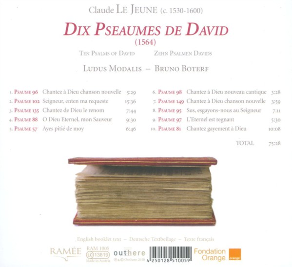 Claude Le Jeune - Ludus Modalis / Bruno Boterf-1
