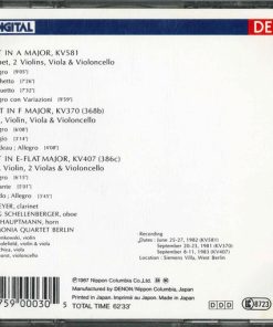 W. A. Mozart* - Sabine Meyer, Hansjörg Schellenberger, Norbert Hauptmann, Philharmonia Quartet Berlin*-1