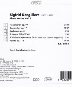 Sigfrid Karg-Elert - Ernst Breidenbach-1
