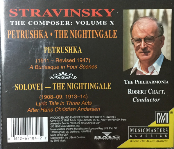 The Philharmonia*, Robert Craft, Stravinsky*-1