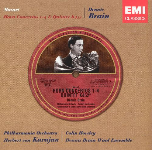 Mozart*, Dennis Brain, Herbert von Karajan, Philharmonia Orchestra-0