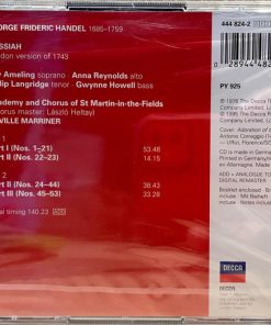 Handel*, Elly Ameling, Anna Reynolds, Philip Langridge, Gwynne Howell, Academy* & Chorus Of St Martin In The Fields, Neville Marriner*-2