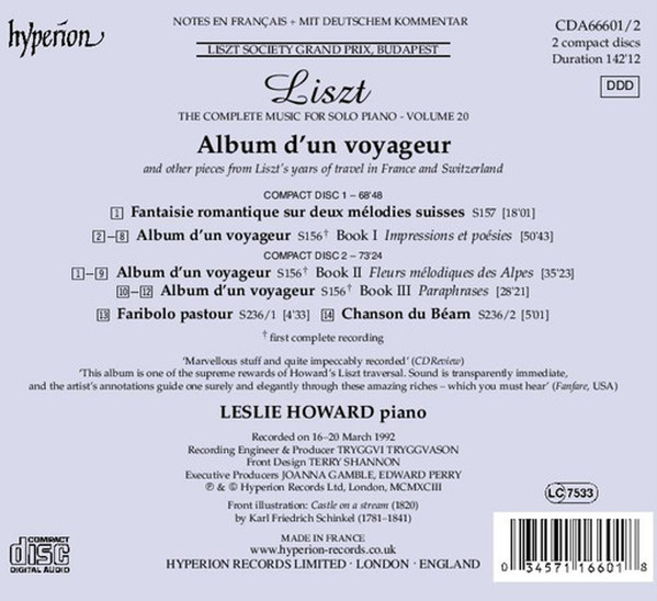Liszt* - Leslie Howard-1