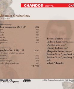 Grechaninov* - Russian State Symphonic Cappella*, Russian State Symphony Orchestra, Valeri Polyansky*-2
