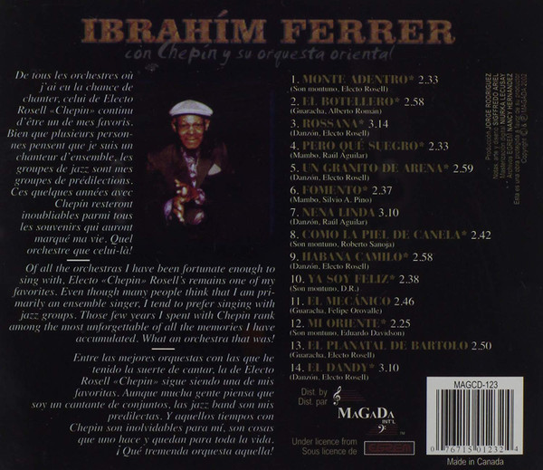 Ibrahim Ferrer, Chepin Y Su Orquesta Oriental-1