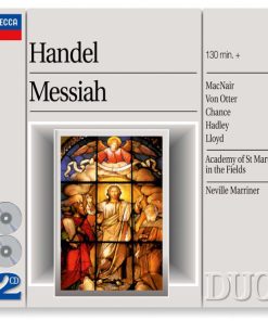 Georg Friedrich Händel - Sylvia McNair, Anne Sofie Von Otter, Michael Chance, Jerry Hadley, Robert Lloyd (4), The Academy Of St. Martin-in-the-Fields, Sir Neville Marriner-0