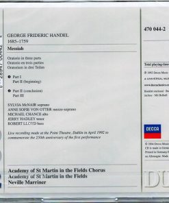 Georg Friedrich Händel - Sylvia McNair, Anne Sofie Von Otter, Michael Chance, Jerry Hadley, Robert Lloyd (4), The Academy Of St. Martin-in-the-Fields, Sir Neville Marriner-1