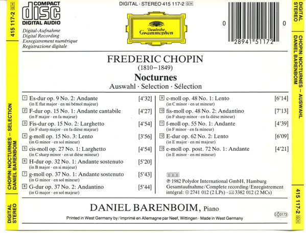 Chopin* / Daniel Barenboim-1