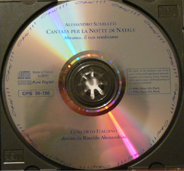 Alessandro Scarlatti / Concerto Italiano, Rinaldo Alessandrini-1