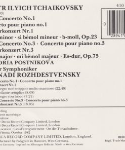 Tchaikovsky*, Victoria Postnikova, Gennadi Rozhdestvensky-1