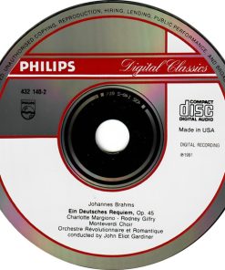 Brahms* - Charlotte Margiono, Rodney Gilfry, Monteverdi Choir*, Orchestre Révolutionnaire Et Romantique, John Eliot Gardiner-2