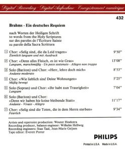 Brahms* - Charlotte Margiono, Rodney Gilfry, Monteverdi Choir*, Orchestre Révolutionnaire Et Romantique, John Eliot Gardiner-3