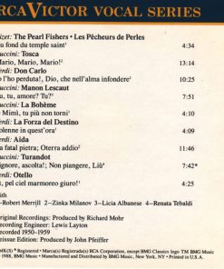 Jussi Bjoerling* with Robert Merrill, Zinka Milanov, Licia Albanese, Renata Tebaldi-2