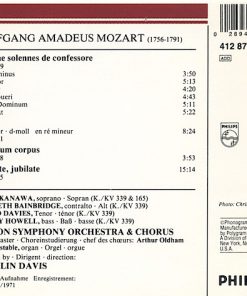 Mozart* - Kiri Te Kanawa, London Symphony Orchestra & Chorus*, Sir Colin Davis-1