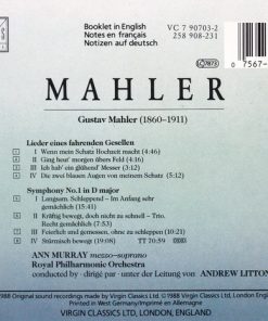 Ann Murray, Royal Philharmonic Orchestra, Andrew Litton - Gustav Mahler-1