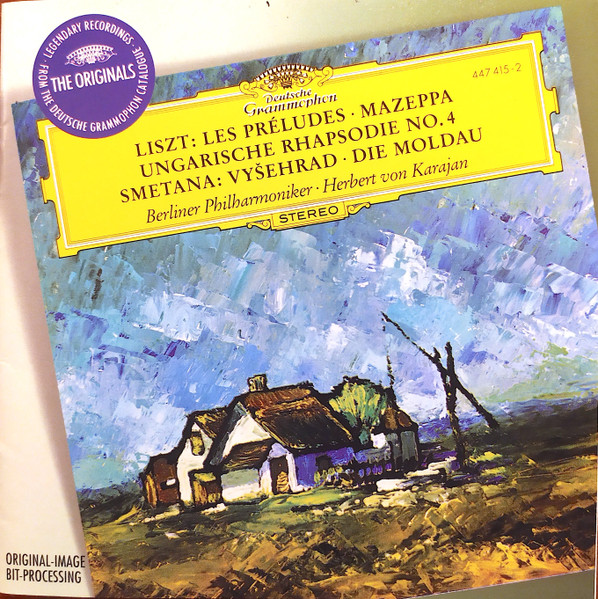 Liszt*, Smetana*, Berliner Philharmoniker, Herbert von Karajan-0