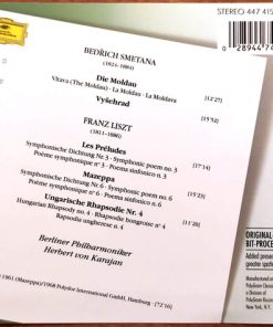 Liszt*, Smetana*, Berliner Philharmoniker, Herbert von Karajan-1