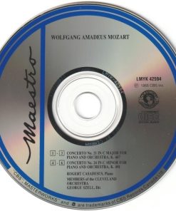 Mozart* — Robert Casadesus , Piano Members Of The Cleveland Orchestra*, George Szell-2