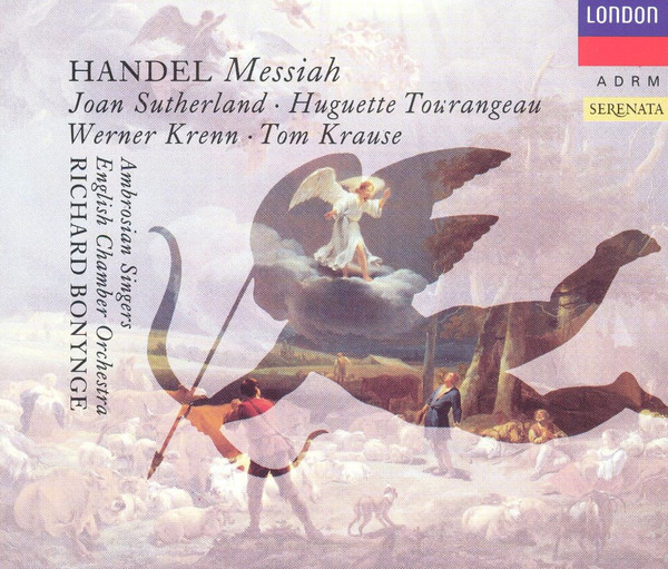 Handel* – Joan Sutherland • Huguette Tourangeau • Werner Krenn • Tom Krause • Ambrosian Singers* • English Chamber Orchestra • Richard Bonynge-0