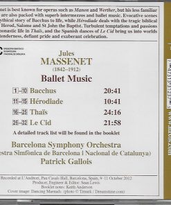 Massenet*, Barcelona Symphony Orchestra*, Patrick Gallois-1