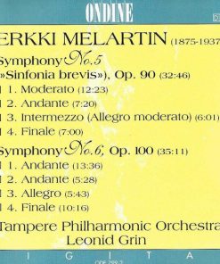 Erkki Melartin – Tampere Philharmonic Orchestra, Leonid Grin-1
