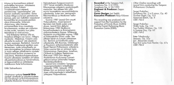 Erkki Melartin – Tampere Philharmonic Orchestra, Leonid Grin-4