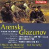 Anton Stepanovich Arensky / Alexander Glazunov - Alexander Trostiansky, Yegor Dyachkov, Maneli Pirzadeh, I Musici De Montréal, Members Of The Sherbrooke Symphony Orchestra, Yuli Turovsky-0