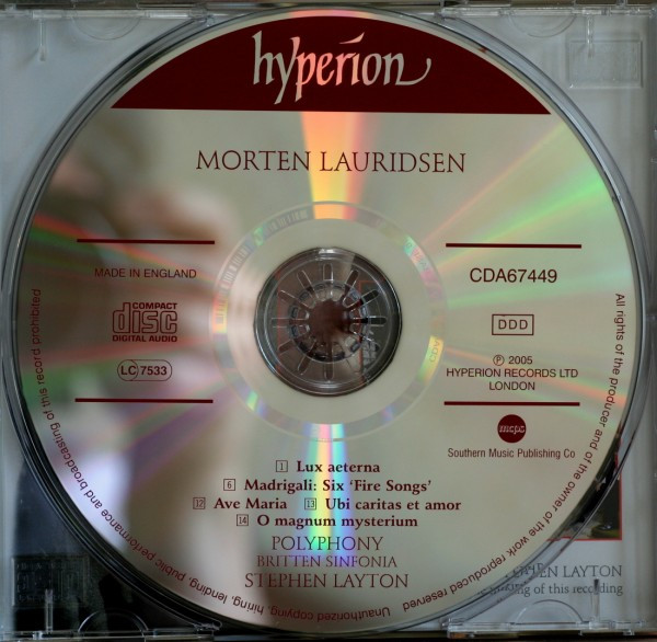 Morten Lauridsen - Polyphony, Britten Sinfonia, Stephen Layton-2