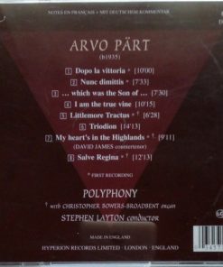 Arvo Pärt - Polyphony, Stephen Layton-4