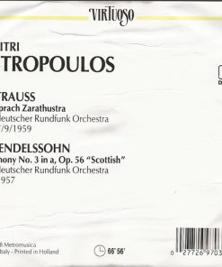 Dimitri Mitropoulos, R. Strauss*, F. Mendelssohn*-1