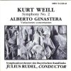 Kurt Weill, Alberto Ginastera – Symphonieorchester Des Bayerischen Rundfunks*, Julius Rudel-0