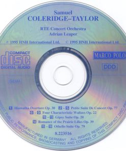 Samuel Coleridge-Taylor, RTE Concert Orchestra, Dublin*, Adrian Leaper-2