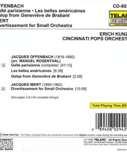 Offenbach* / Ibert*, Erich Kunzel, Cincinnati Pops Orchestra-3