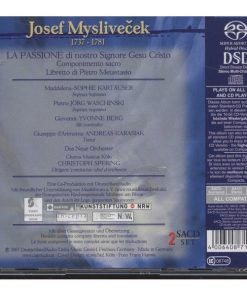 Josef Mysliveček - Das Neue Orchester, Chorus Musicus Köln, Christoph Spering-1