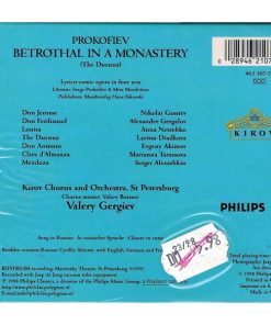 Prokofiev* - Diadkova* • Gassiev* • Aleksashkin* • Kirov Opera* & Orchestra* • Valery Gergiev-1