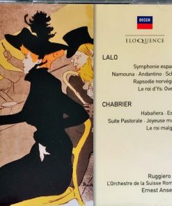 Édouard Lalo / Emmanuel Chabrier, Ruggiero Ricci, L'Orchestre De La Suisse Romande, Ernest Ansermet-0