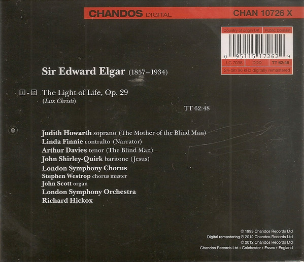 Sir Edward Elgar, Richard Hickox, Judith Howarth, Linda Finnie, Arthur Davies, John Shirley-Quirk, London Symphony Orchestra, London Symphony Chorus-1