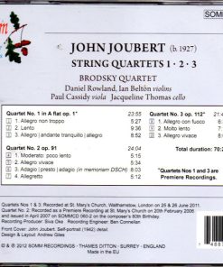 John Joubert, Brodsky Quartet-1
