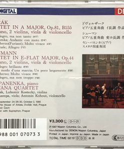 Dvořák* / Schumann*, Jan Panenka, Smetana Quartet-1