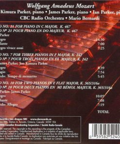 Ian Parker (10) - Jon Kimura Parker, Jamie Parker (3), CBC Radio Orchestra*, Mario Bernardi (2)-1