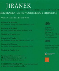 František Jiránek - Sergio Azzolini, Marina Katarzhnova*, Collegium Marianum, Jana Semerádová-2