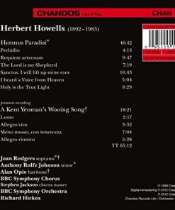 Herbert Howells - Joan Rodgers, Anthony Rolfe Johnson, Alan Opie, BBC Symphony Chorus, BBC Symphony Orchestra, Richard Hickox-1