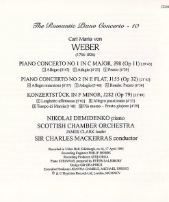 Weber* - Nikolai Demidenko, Scottish Chamber Orchestra, Sir Charles Mackerras-1