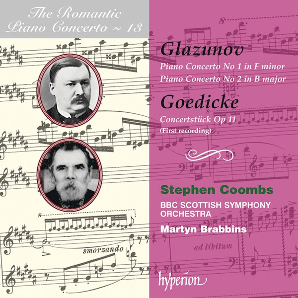 Alexander Glazunov / Alexander Goedicke - Stephen Coombs, BBC Scottish Symphony Orchestra, Martyn Brabbins-0