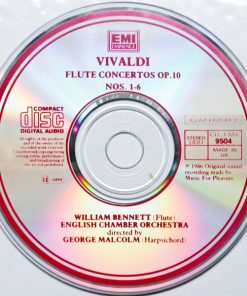 Vivaldi*, William Bennett (3), English Chamber Orchestra Directed By George Malcolm-2