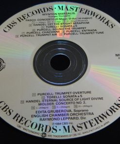 Wynton Marsalis, Edita Gruberova, English Chamber Orchestra, Raymond Leppard - Purcell*, Händel*, Torelli*, Fasch*, Molter*-1