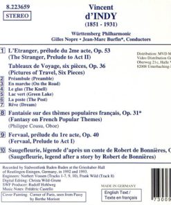 Vincent d'Indy, Württemberg Philharmonic*, Gilles Nopre, Jean-Marc Burfin-1