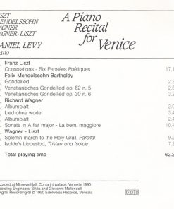 Liszt*, Mendelssohn*, Wagner* - Daniel Levy (2)-2