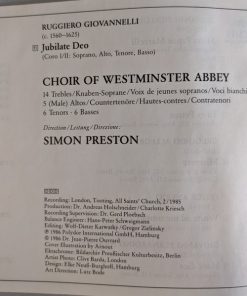 Palestrina*, Allegri* - Choir Of Westminster Abbey*, Simon Preston-4
